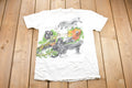 Vintage 1980s Animal Print Graphic T-Shirt