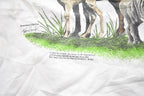 Vintage 1980s Animal Print Graphic T-Shirt