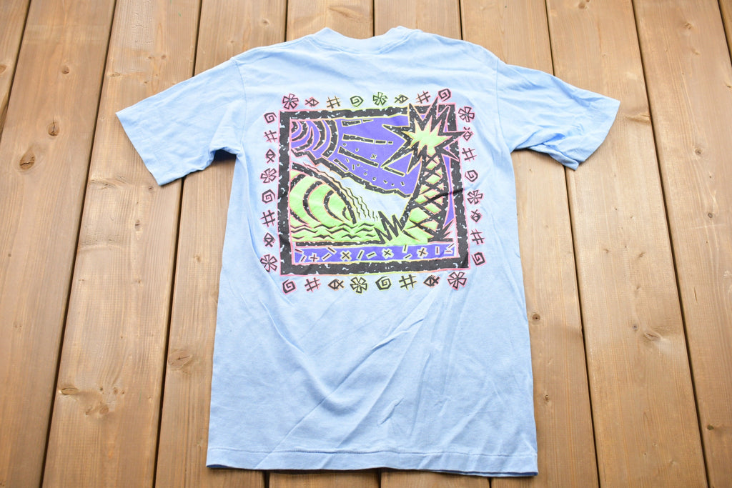 Vintage 1980s Tennessee River Tide Graphic T-Shirt