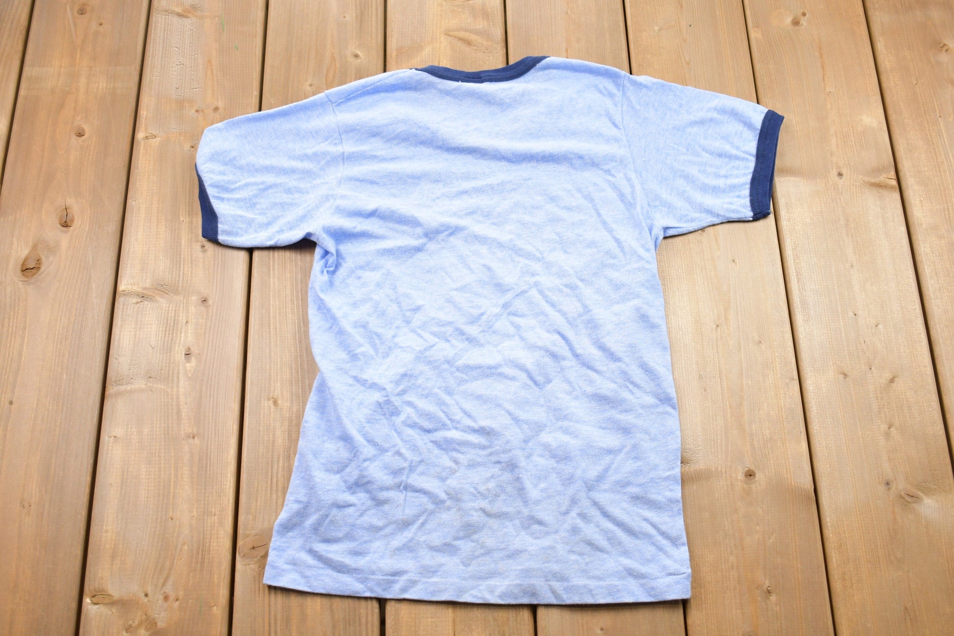 Vintage 1980s Hawaii Graphic Ringer T-Shirt