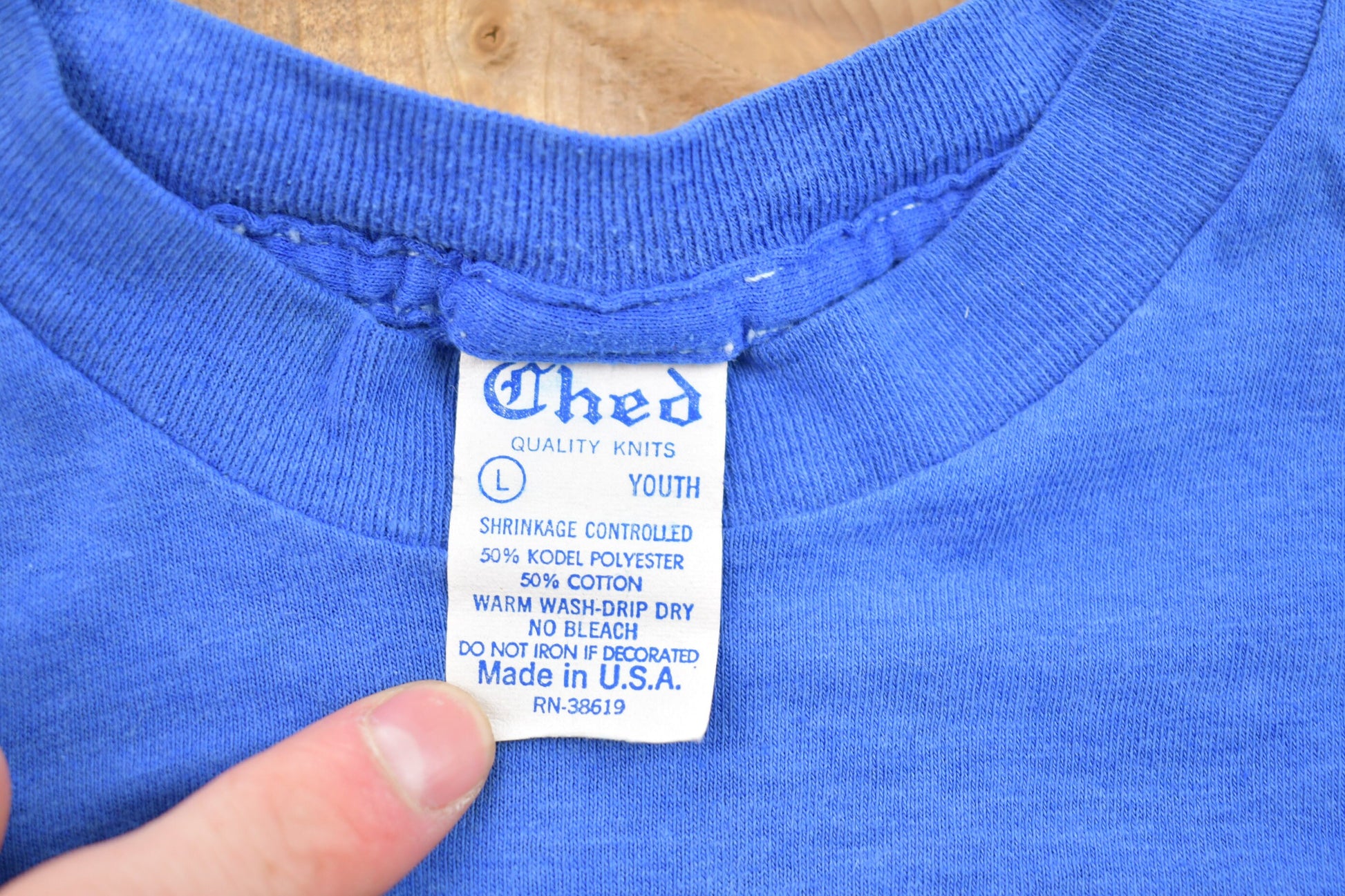 Vintage 1980s Kids FISL Champs Graphic T-Shirt