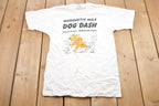 Vintage 1980s Marquette Mile Dog Dash Graphic T-Shirt