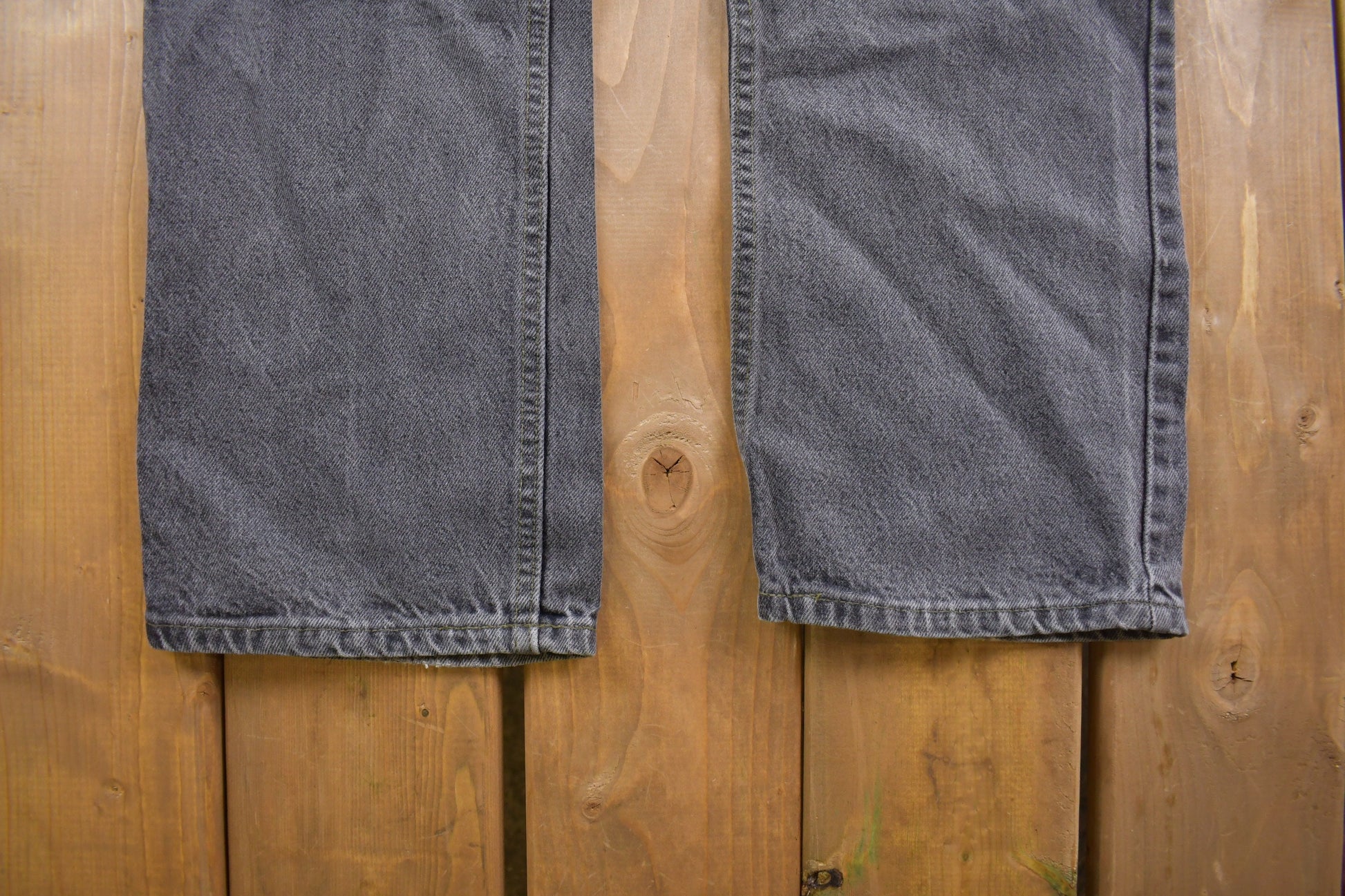 Vintage 1990s Levi's Red Tab Washed Grey Jeans Size 34 x 32