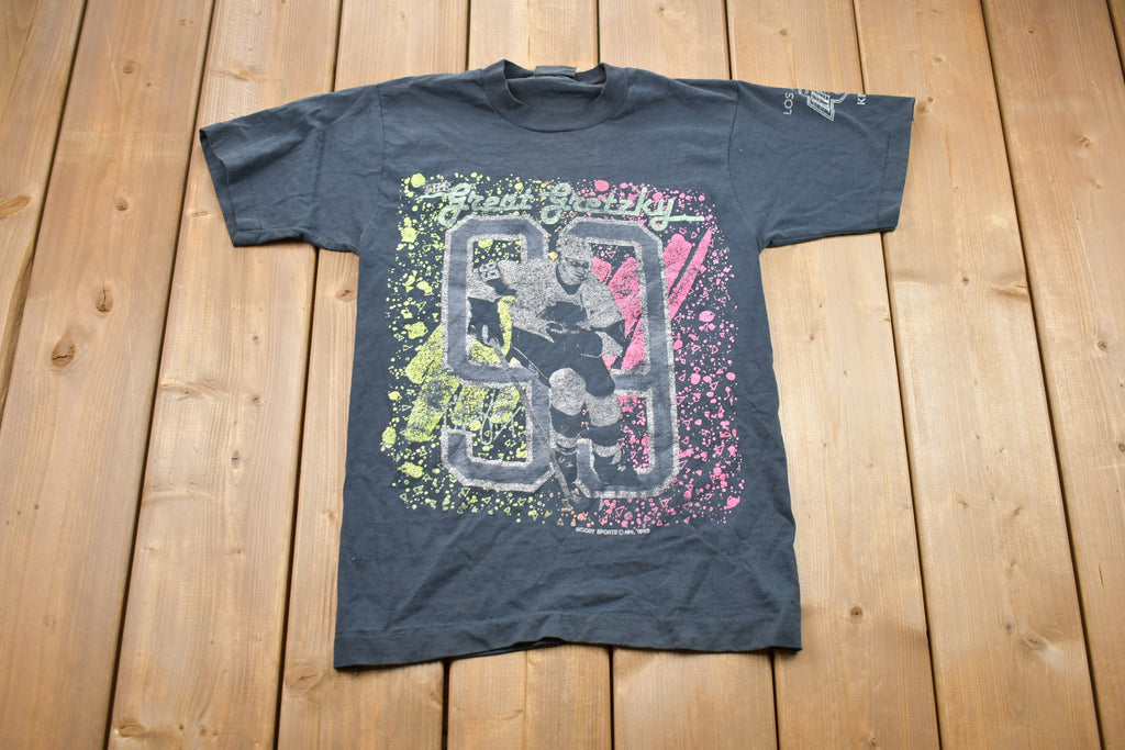Vintage 1989 The Great Wayne Gretzky Graphic T-Shirt