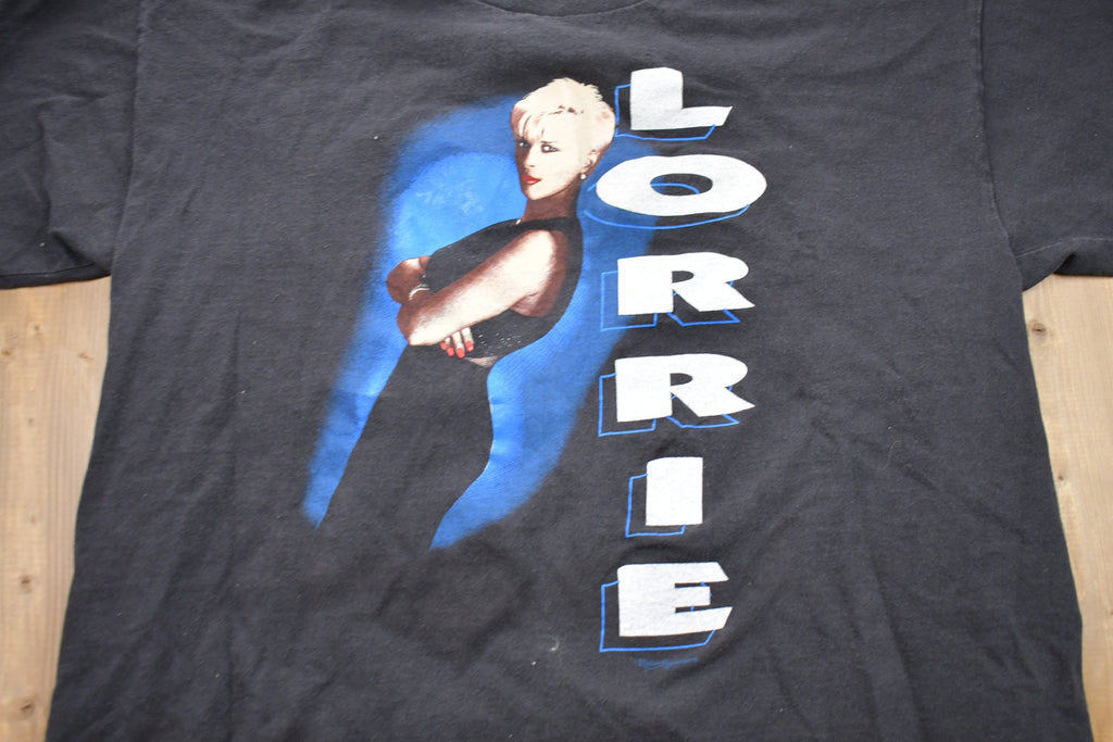 Vintage 1990s Lorrie Graphic T-Shirt Streetwear