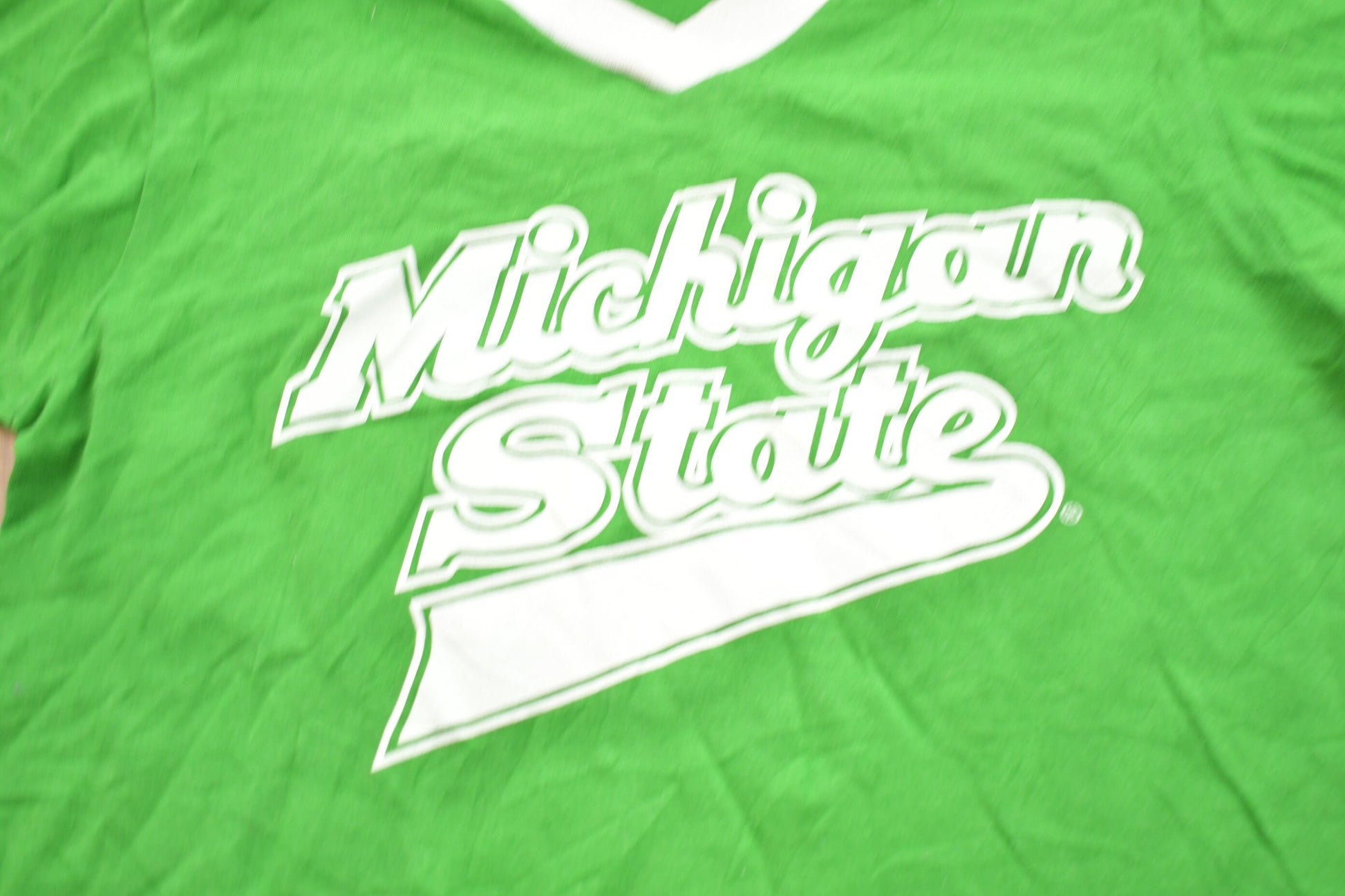 Vintage 1980s University of Michigan State Spartans Collegiate T-Shirt