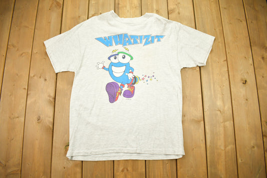 Vintage 1996 Atlanta Olympics Whatizit Graphic T Shirt / Cartoon T Shirt / Mascot Graphic / Sportswear / 90s / Made In USA