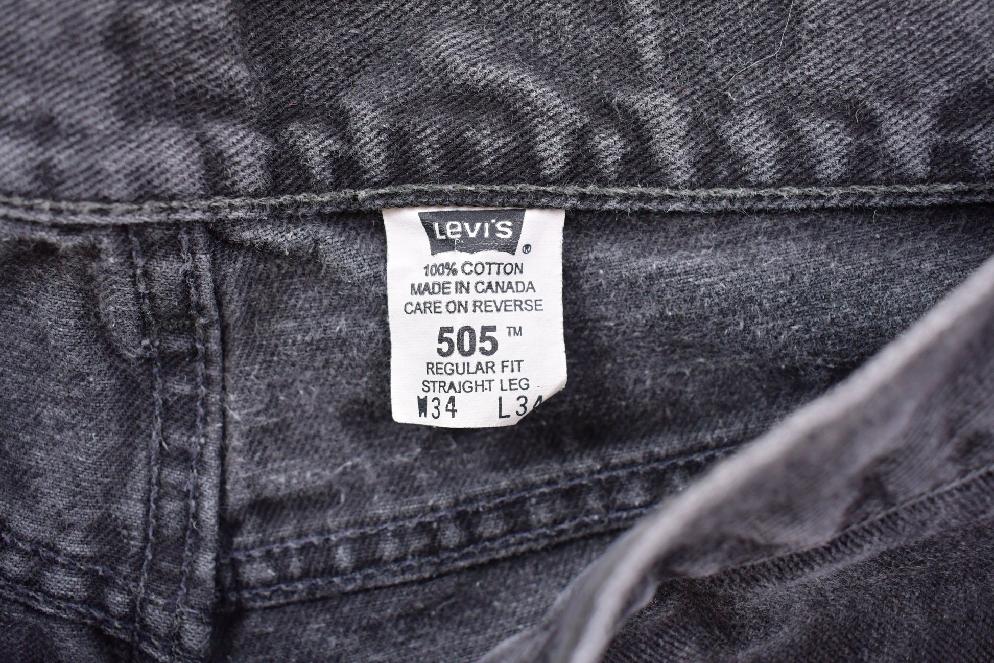 Vintage 1990s Levi's Red Tab Dark Denim Jeans