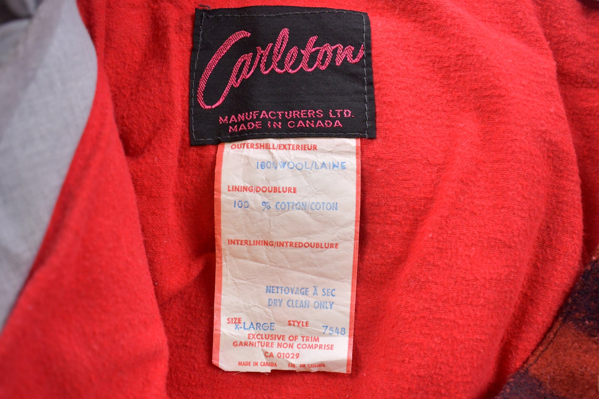 Vintage 1970s Carleton Wool Trousers