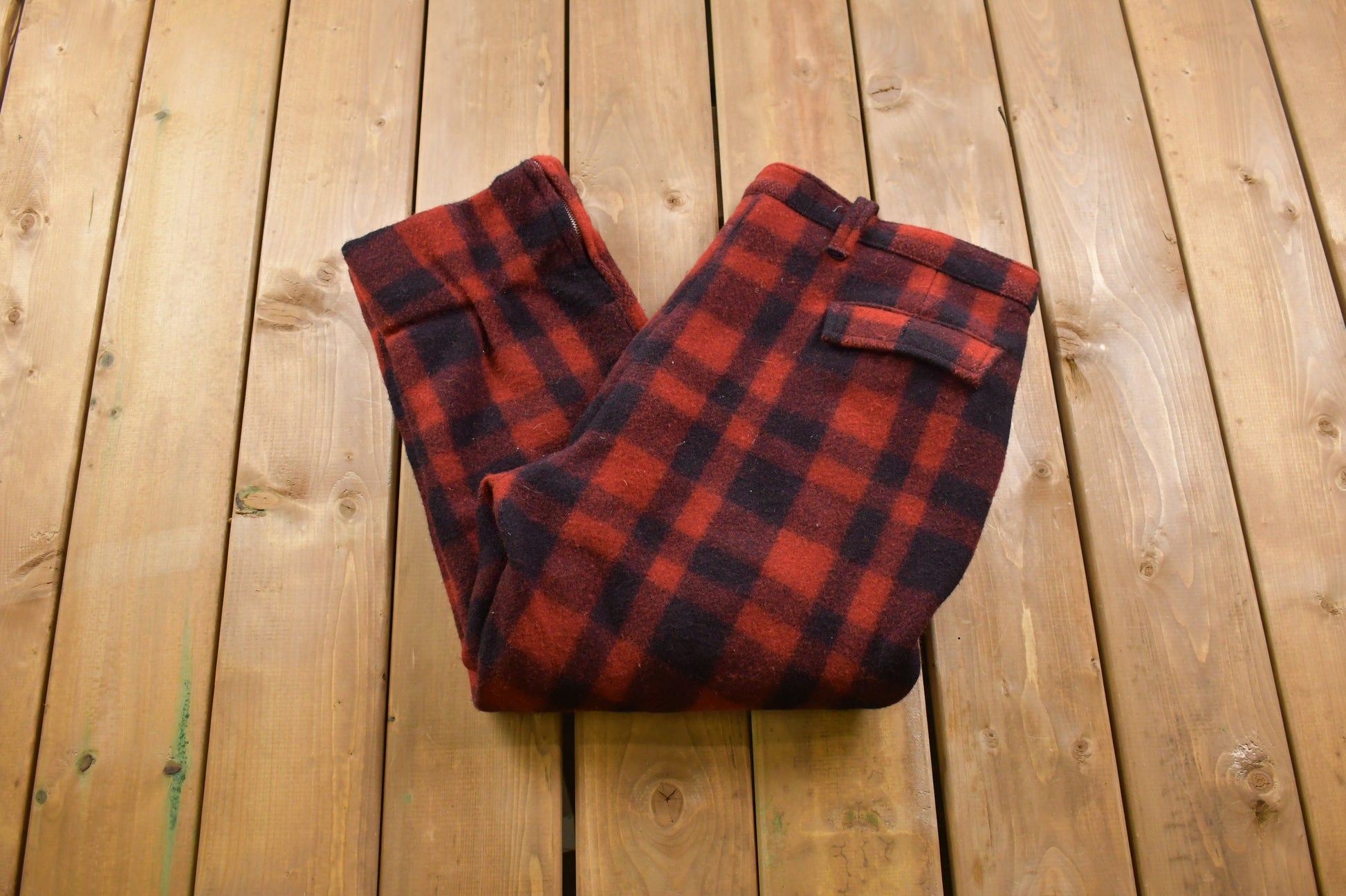 Vintage 1970s Carleton Wool Trousers