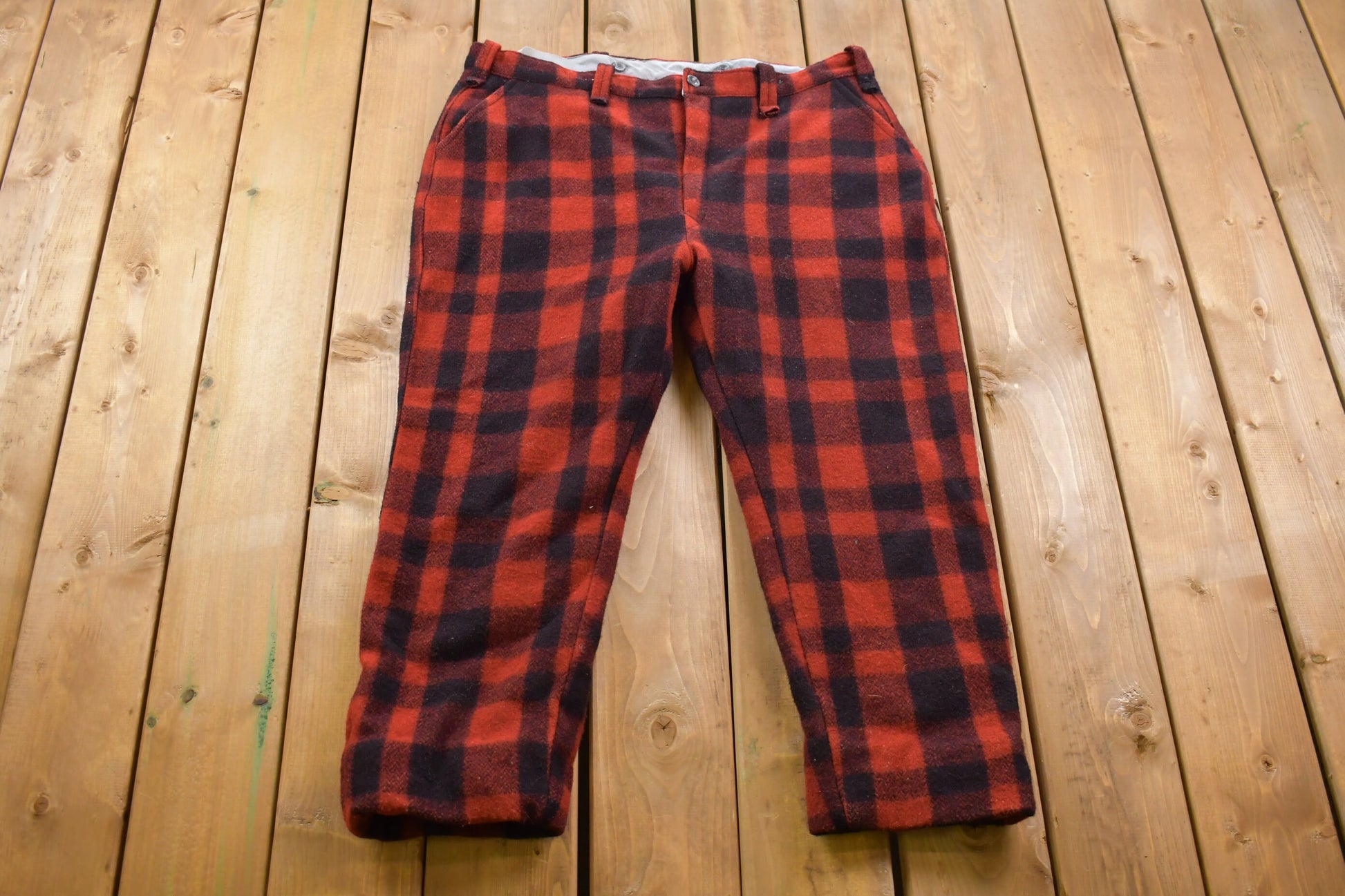 Vintage 1970s Carleton Wool Trousers