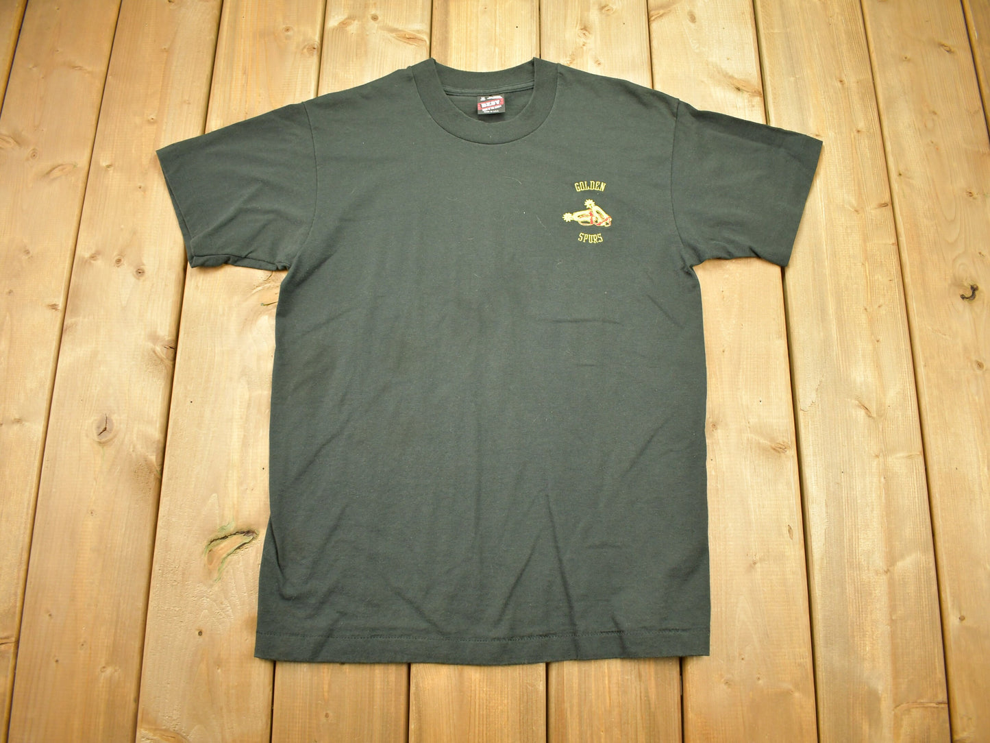 Vintage 1990s Golden Spurs Single Stitch T-Shirt / Sportswear / 80s / 90s / Streetwear / Retro Style / Made In USA