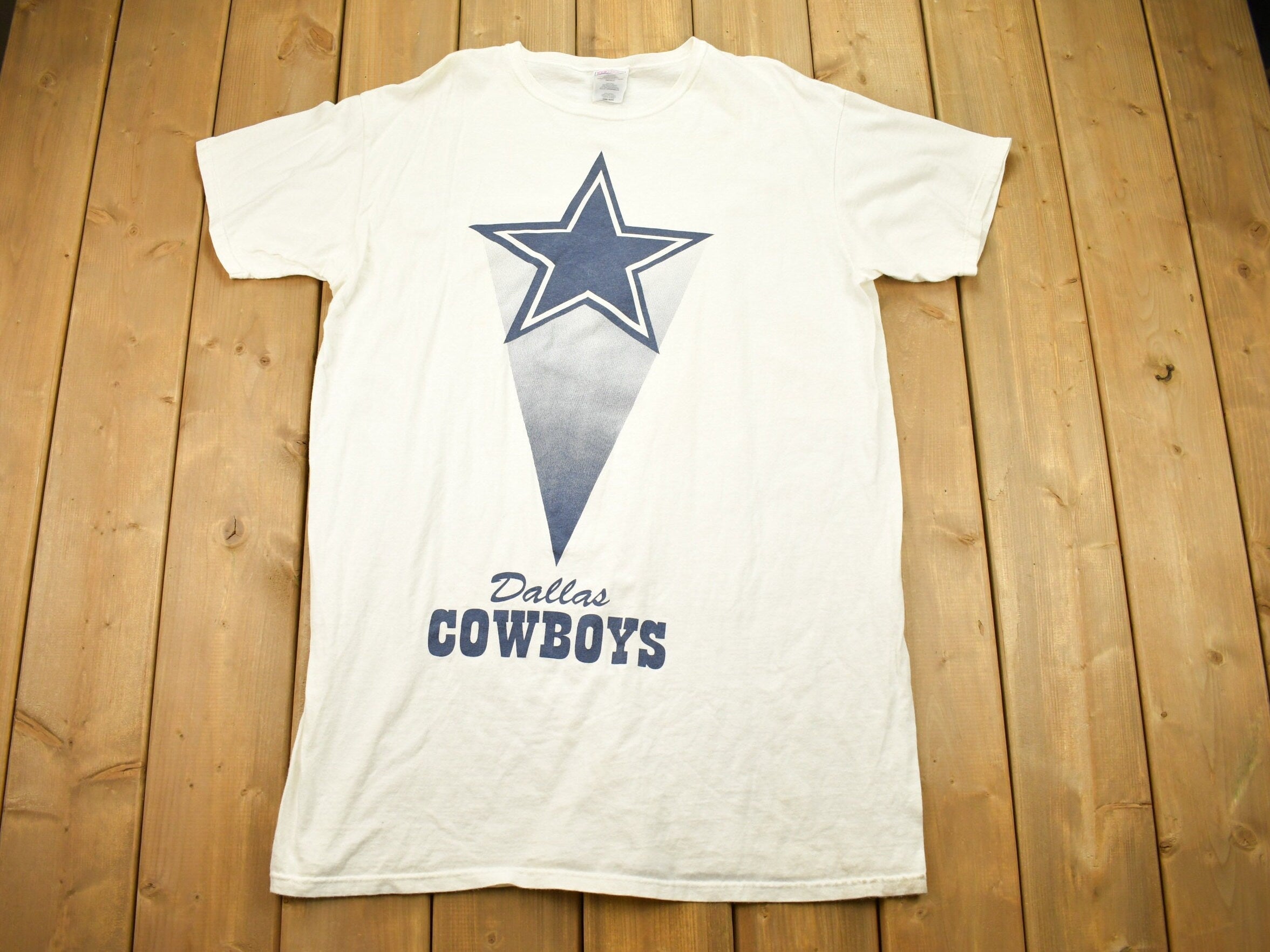 Vintage 1990s Dallas Cowboys NFL Graphic Pajama T Shirt