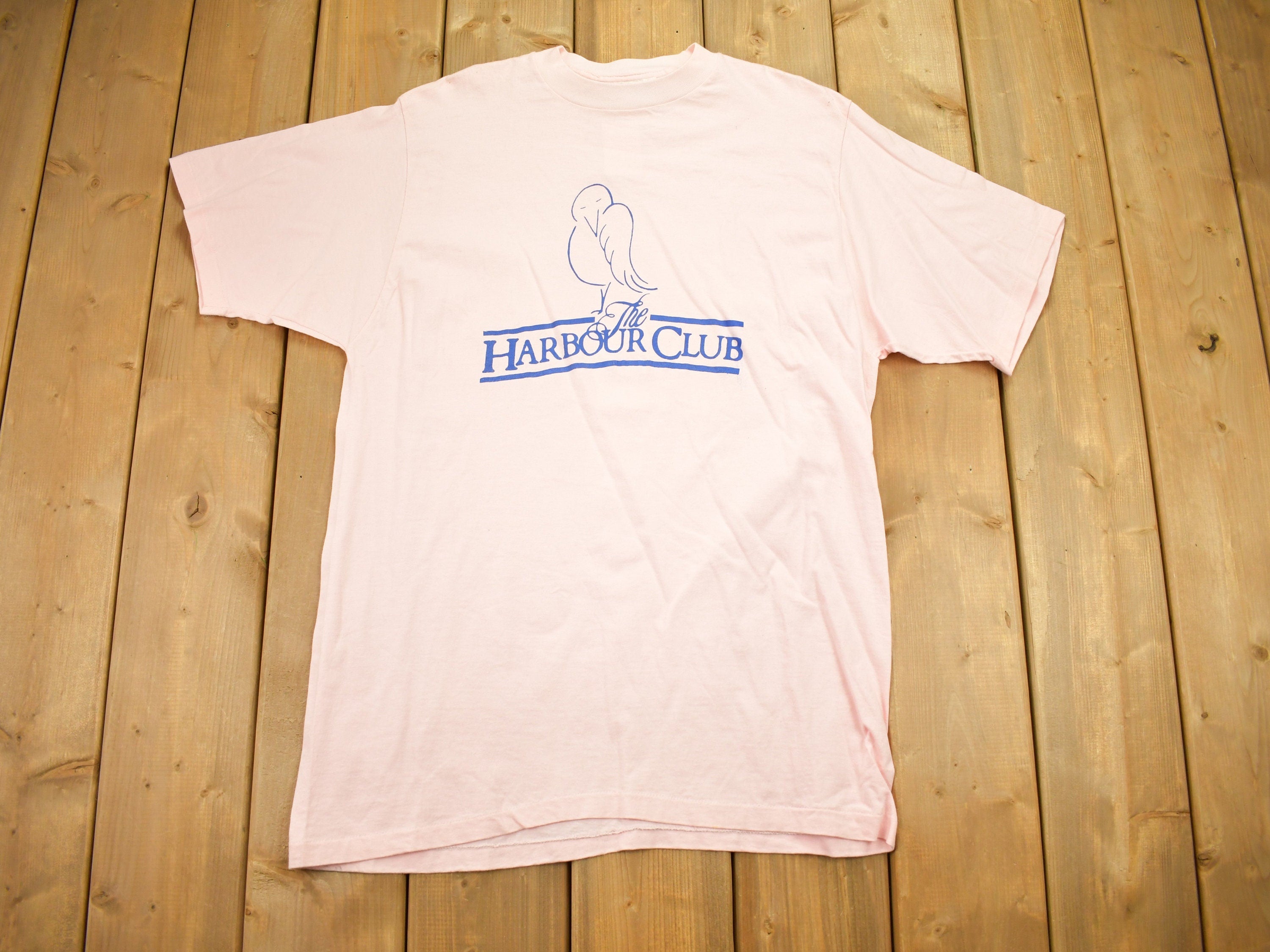 Vintage 1980s The Harbour Club Single Stitch Four Seasons T-Shirt