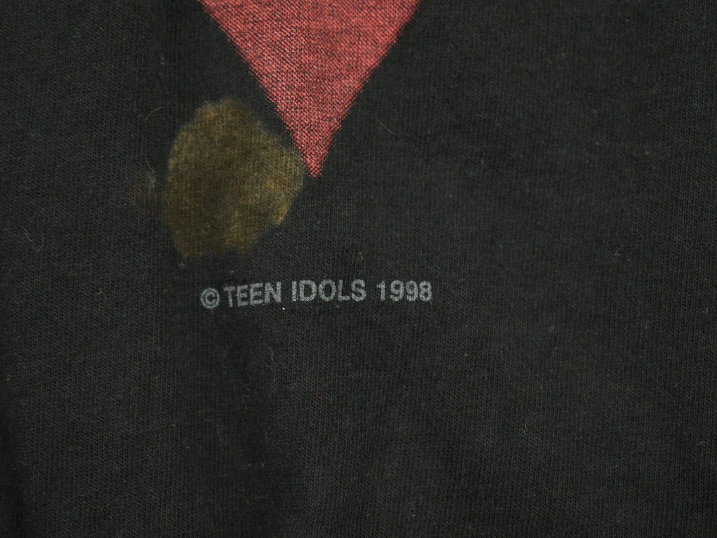 Vintage 1998 Teen Idols Single Stitch Band T-Shirt