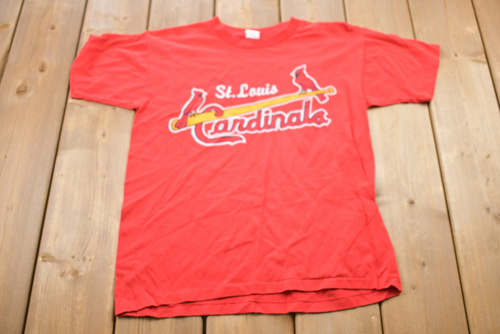Vintage 1980s St Louis Cardinals MLB Graphic T-Shirt