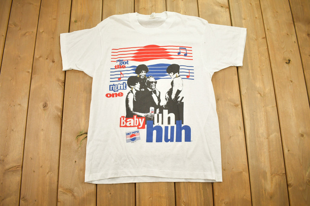 Vintage 1980s Diet Pepsi Promo Single Stitch Deadstock T-Shirt