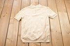 Vintage 1980s Quarter Zip Raglan T-Shirt