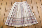 Vintage 1980's Claude Women's Skirt