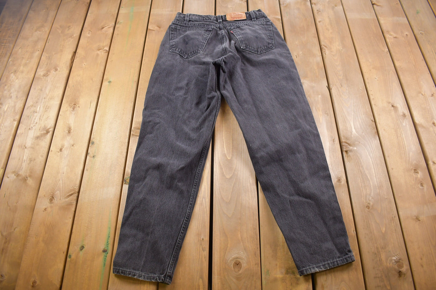 Vintage 1990s Levi&#39;s Red Tab Black Jeans Size 30 x 31 / 90s Denim / Streetwear Fashion / Vintage Denim / Made In USA / Vintage Levi&#39;s