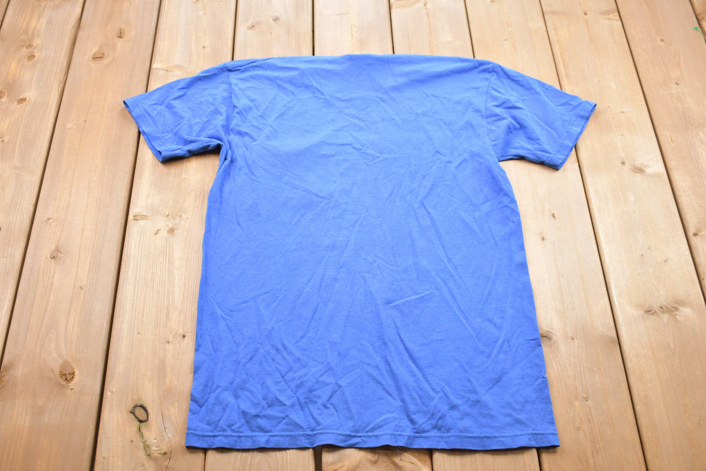 Vintage 1980s Fruit of the Loom Blank Pocket T-Shirt