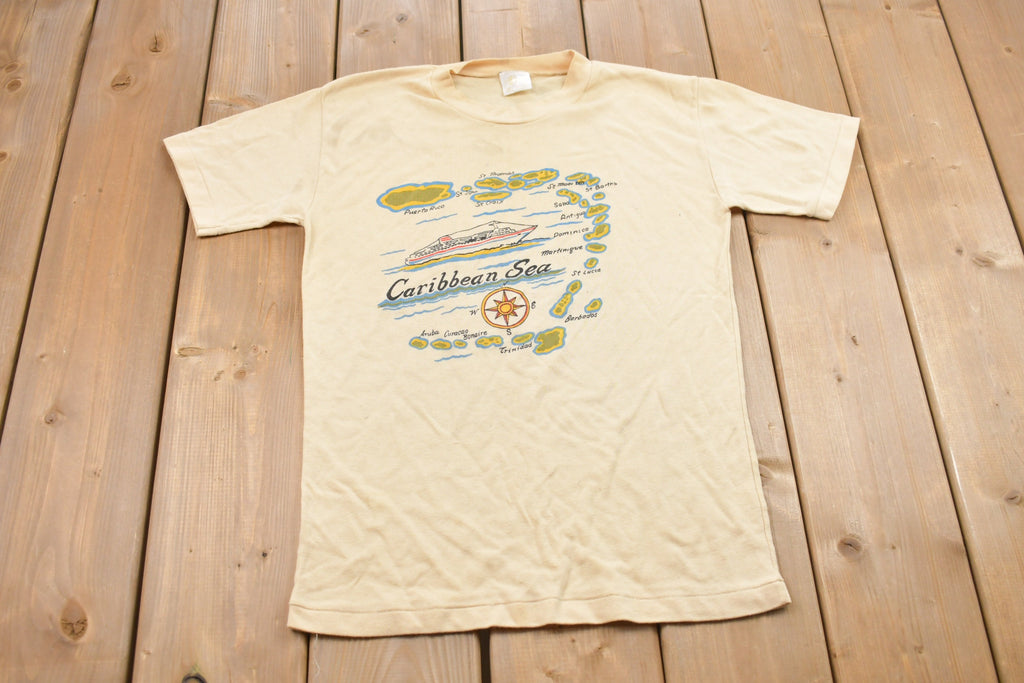 Vintage 1980s Caribbean Ocean T-Shirt