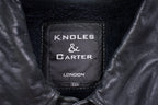 Vintage 1990s Knoles & Carter London Leather Jacket