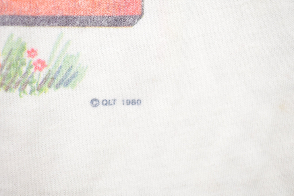 Vintage 1980 Kid for Rent Graphic Raglan Shirt