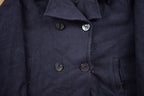 Vintage 1975 USN Naval Wool Double Breasted Jacket