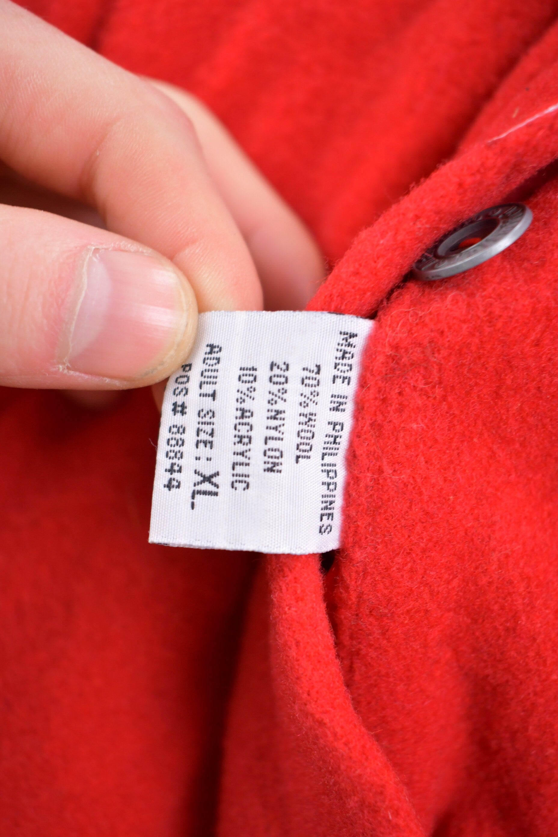 Vintage 1990s Marlboro Reversible Wool Jacket