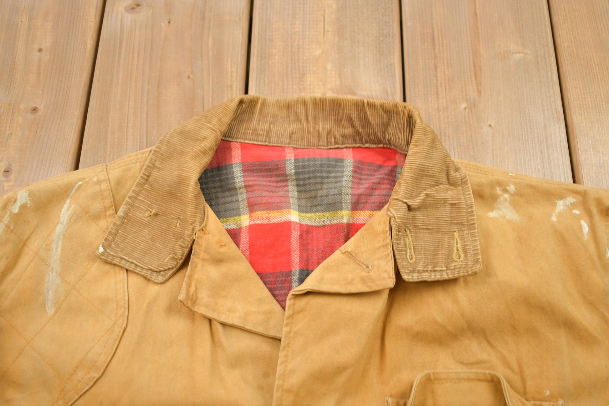 Vintage 1960s Canvas Chore Jacket
