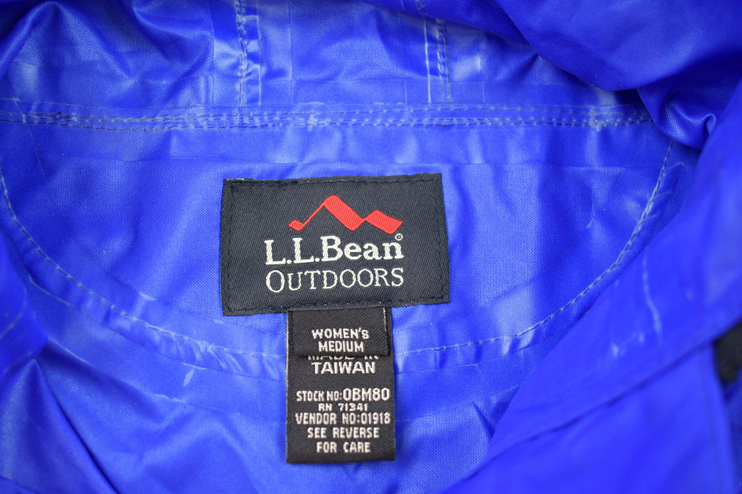 Vintage 1990s LL Bean Outdoors Full Zip Windbreaker Jacket / LL Bean Jacket / Athletic Spring Summer Sportswear / Streetwear / Athleisure