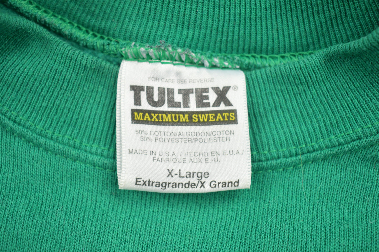 Vintage 1980s Tultex Christmas Angels Crewneck Sweatshirt / Made in USA / 80s Crewneck / Athleisure / Streetwear / Holidays / America