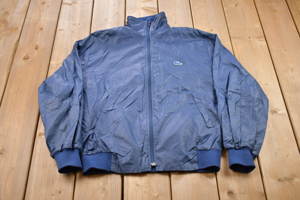 Vintage 1990s Lacoste Izod Full Zip Windbreaker Jacket