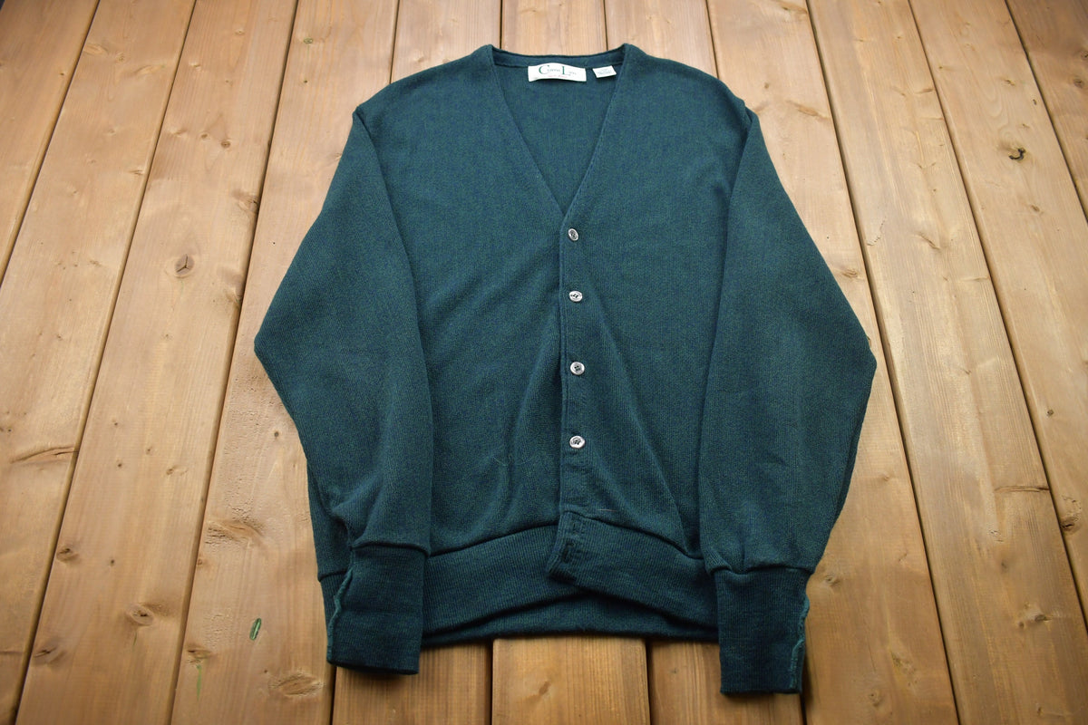 Vintage 1990s Cypress Links Golf Wear Cardigan Sweater