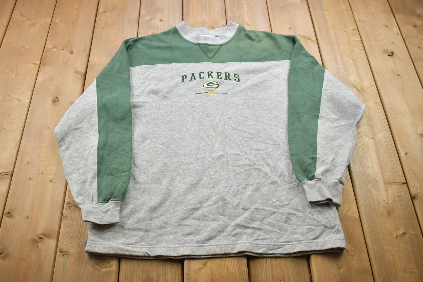 Vintage 1990s Green Bay Packers NFL Crewneck Sweatshirt / Made In USA / Football / Sportswear / Athleisure / Americana