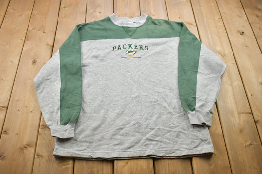 Vintage 1990s Green Bay Packers NFL Crewneck Sweatshirt / Made In USA / Football / Sportswear / Athleisure / Americana