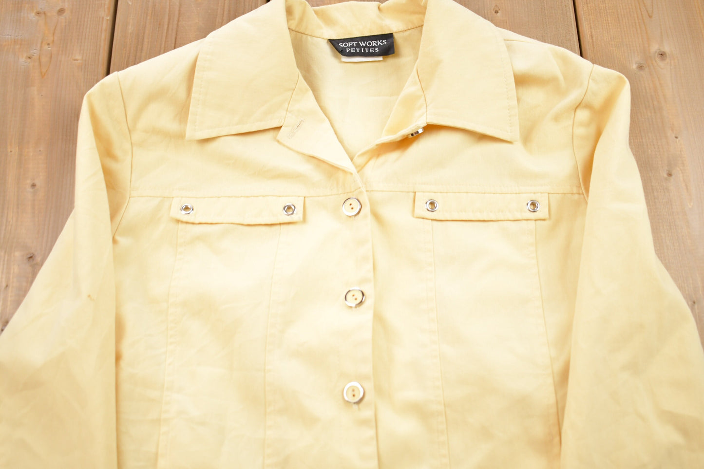 Vintage 1990s Soft Works Western Button Up Shirt / 1990s Button Up / Vintage Shirt / Western Shirt / Casual Shirt / Formal Shirt