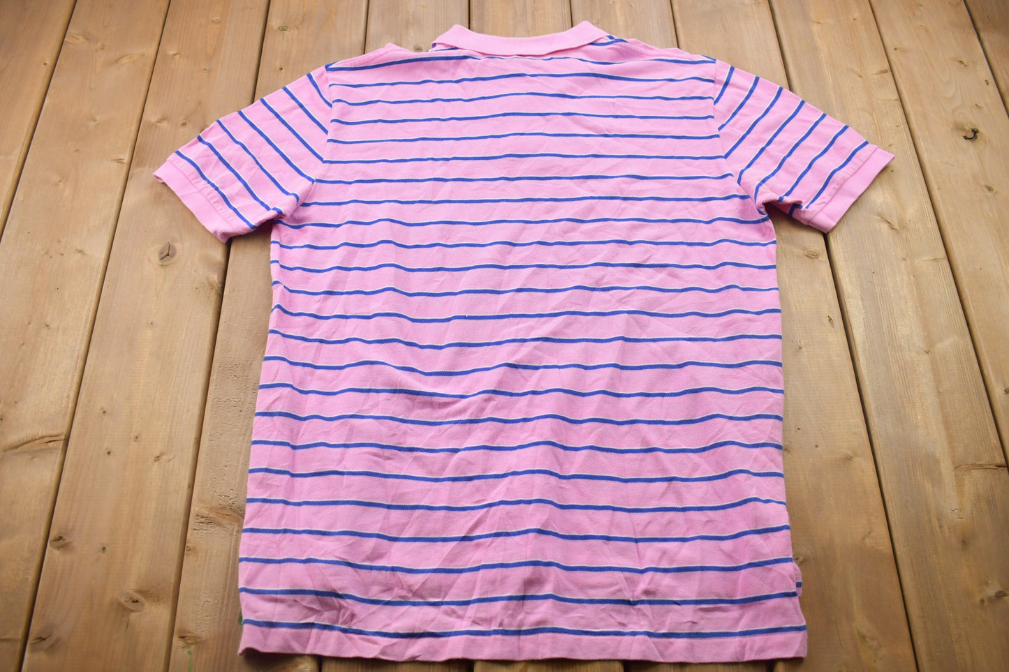 Vintage 1990s Pink Polo Ralph Lauren Shirt / 90s Streetwear / Athleisure / Sportswear / Vintage Athleticwear