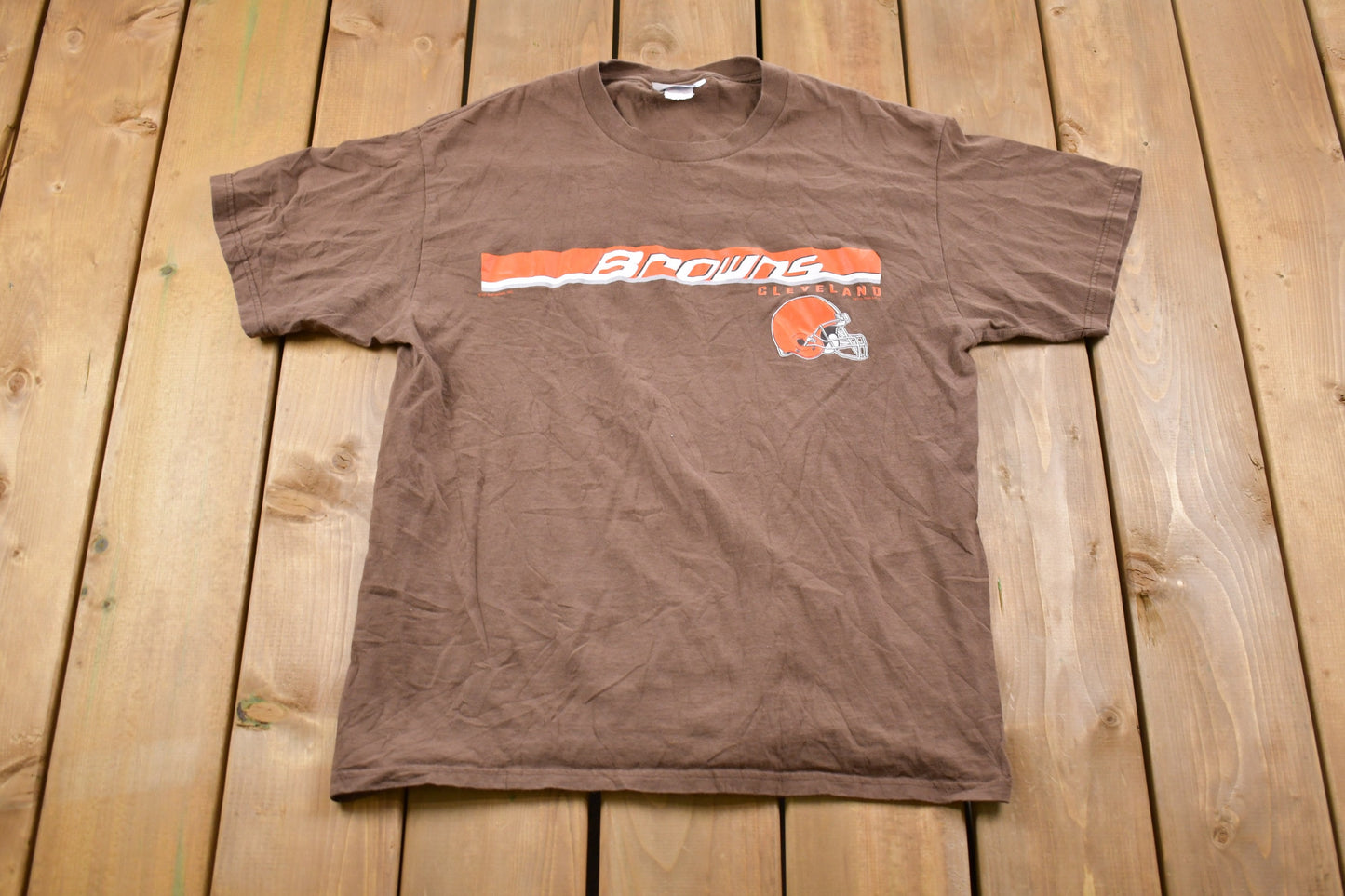 Vintage 1999 Cleveland Browns NFL Graphic T-Shirt