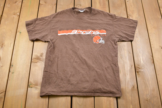 Vintage 1999 Cleveland Browns NFL Graphic T-Shirt