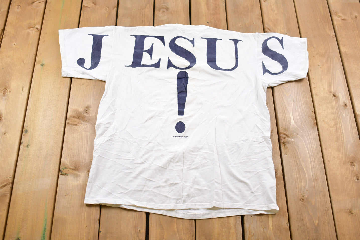 Vintage 1993 Jesus! Graphic T-Shirt