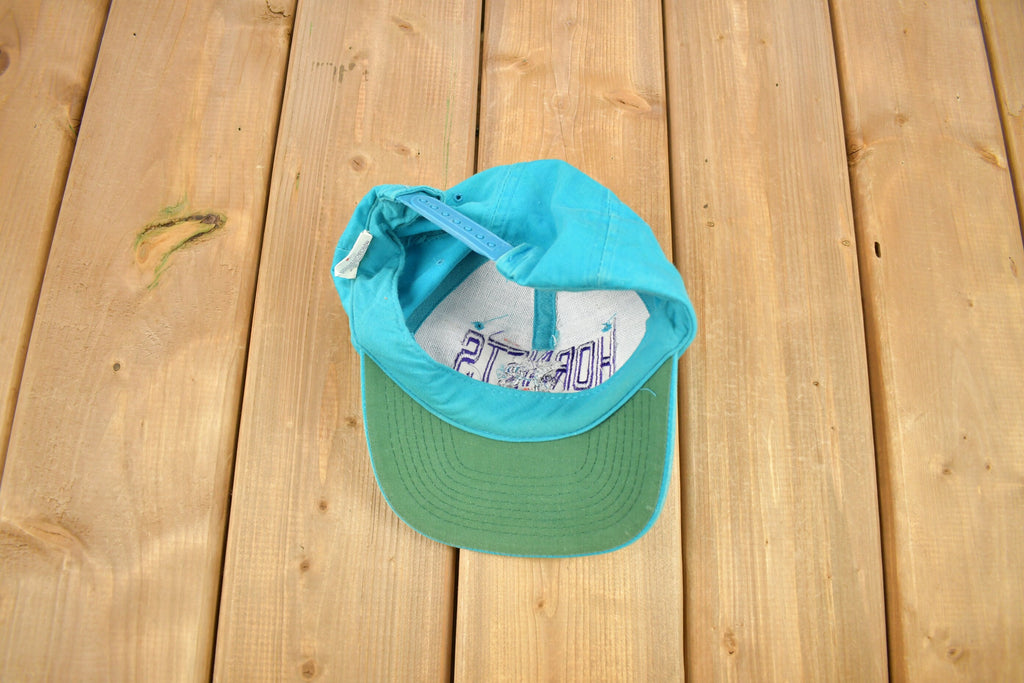 Vintage 1990s Charlotte Hornets NBA Snap Back Hat