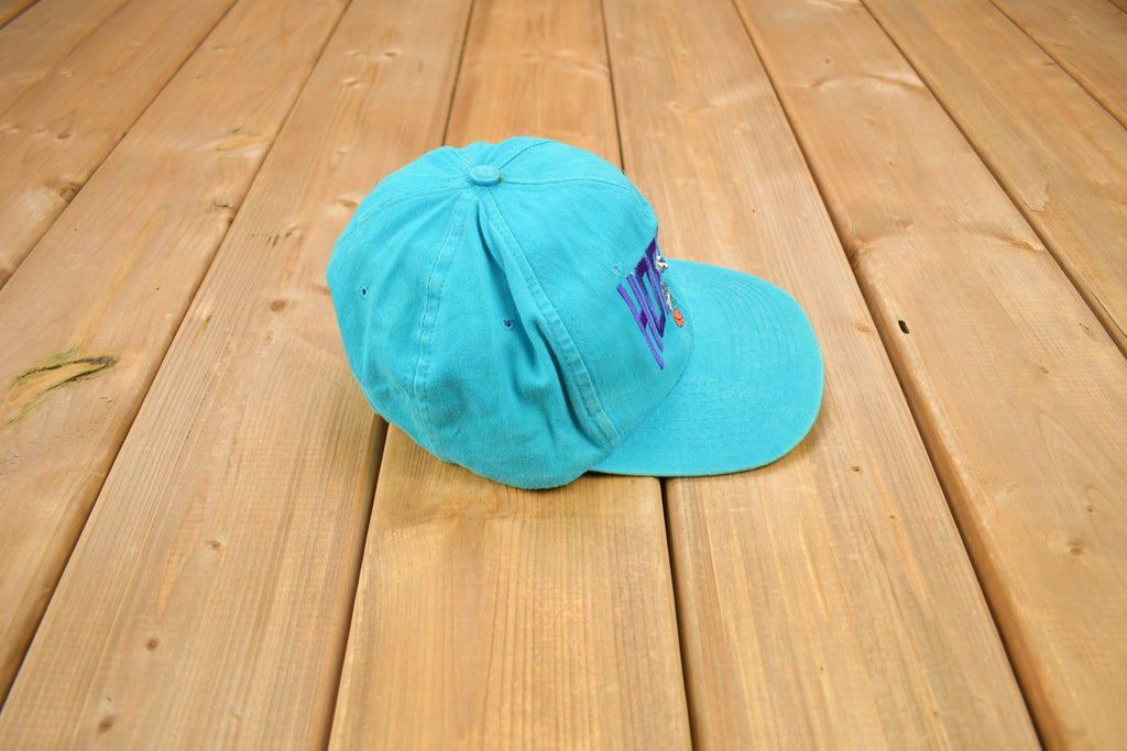 Vintage 1990s Charlotte Hornets NBA Snap Back Hat