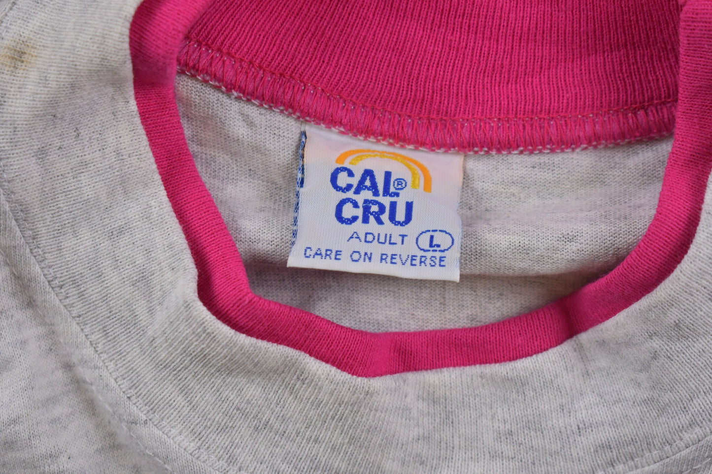 Vintage 1990s Cal Cru Cute Puppies Graphic T-Shirt / Streetwear / Retro Style / Single Stitch / Made In USA / 90s Graphic Tee