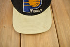 Vintage 1990s Indiana Pacers NBA T.E.I Snap Back Hat