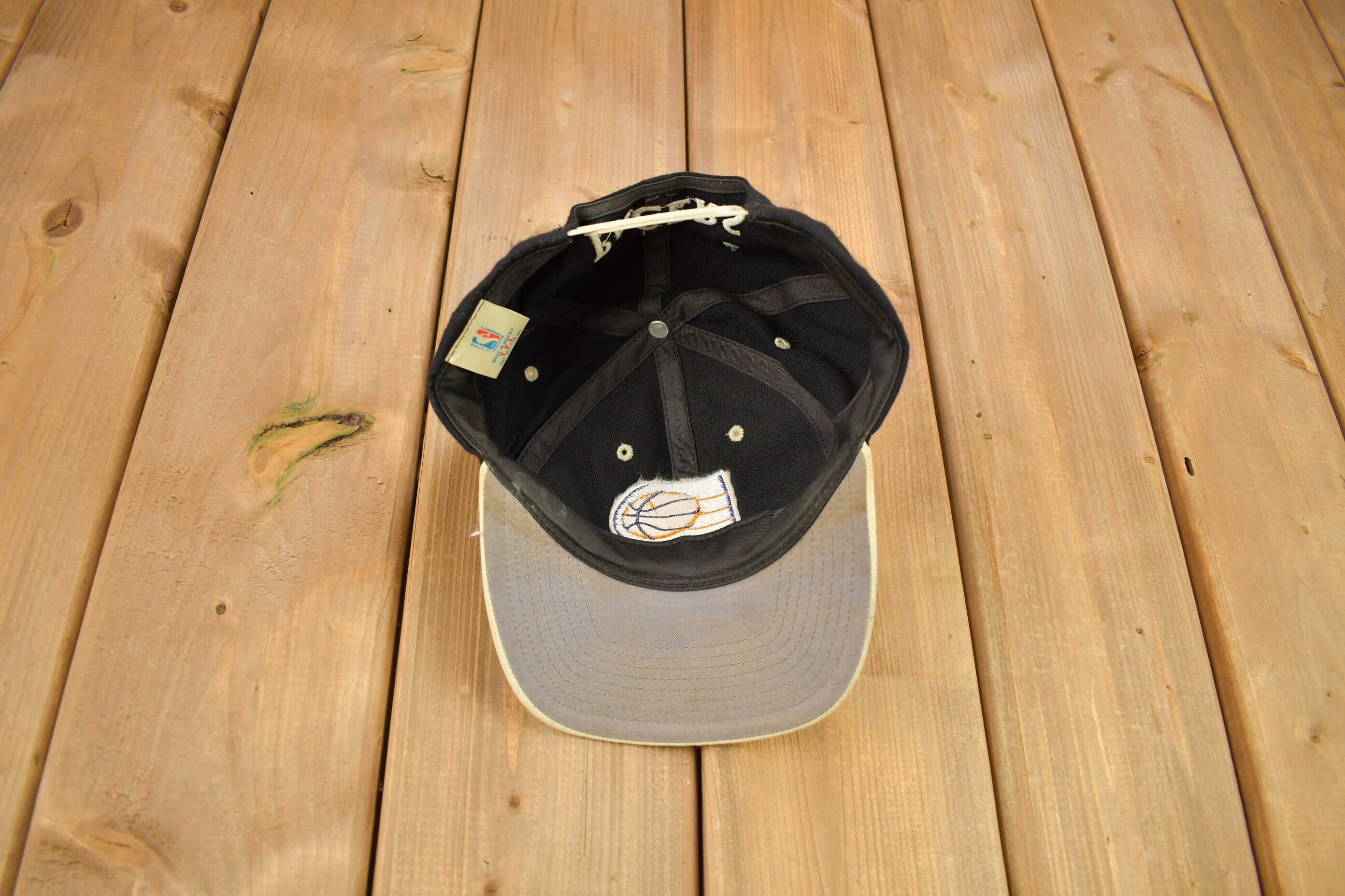 Vintage 1990s Indiana Pacers NBA T.E.I Snap Back Hat
