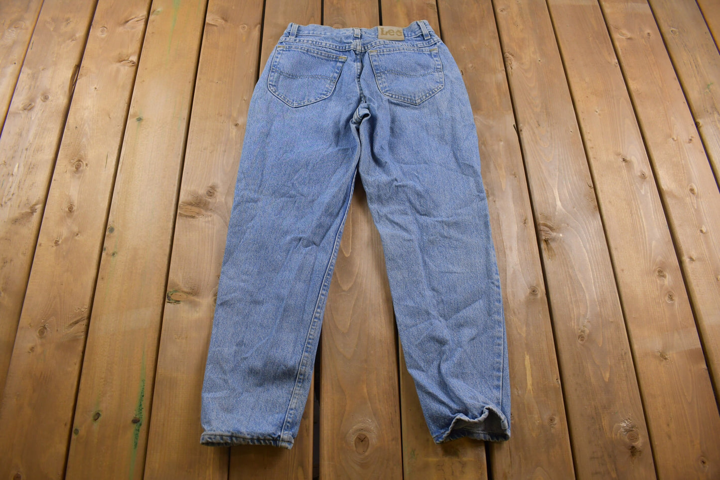 Vintage 1990's Lee Blue Jeans 28 x 26 / Made in USA / American Vintage / Rare Vintage / Streetwear Fashion / Vintage Pants