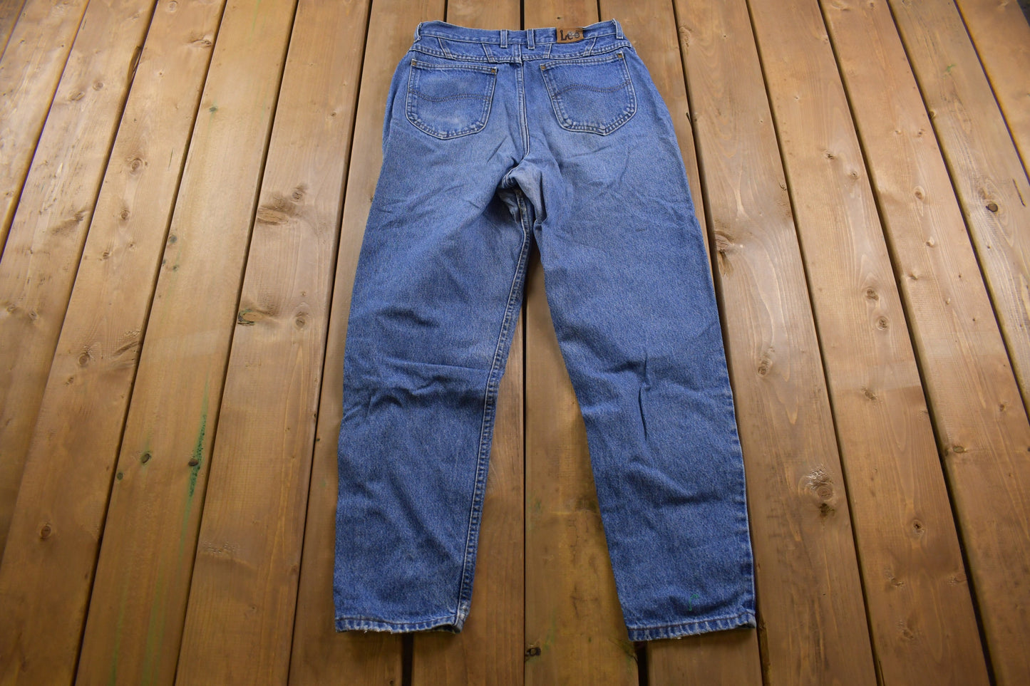 Vintage 1990's Lee Blue Jeans 30 x 28 / Made in USA / American Vintage / Basic Jeans / Streetwear Fashion / Vintage Pants