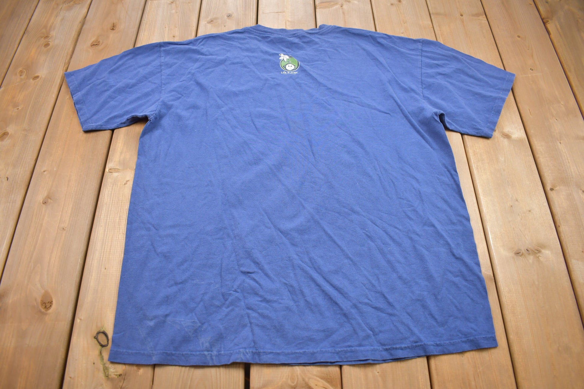 Vintage 1990s Life is Crap Graphic T-Shirt